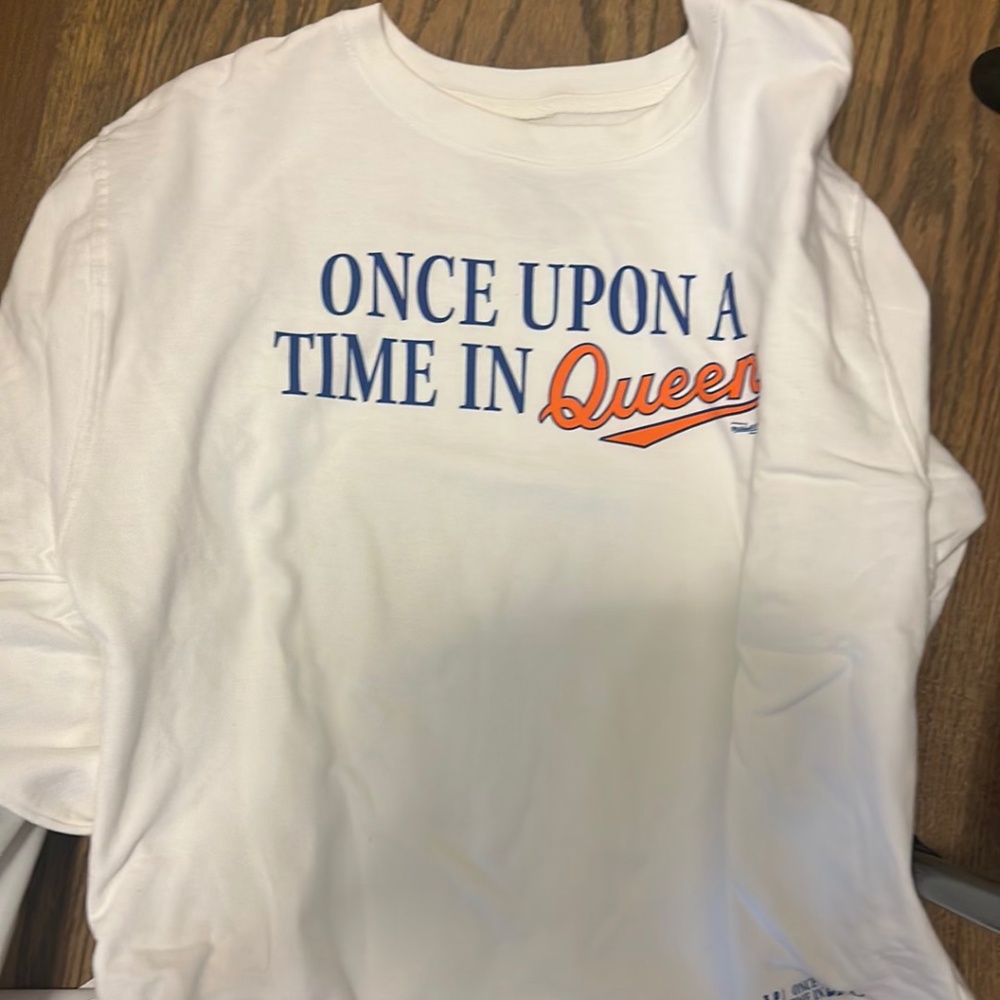 Mitchell and Ness NY Mets Pullover Size M, "Once Upon a Time"